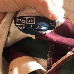 Vintage polo rugby long sleeve shirt